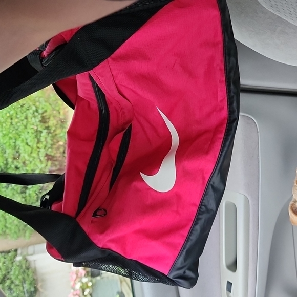 Nike Bags Vibrant Pink Nike Brasilia Gym Bag Poshmark